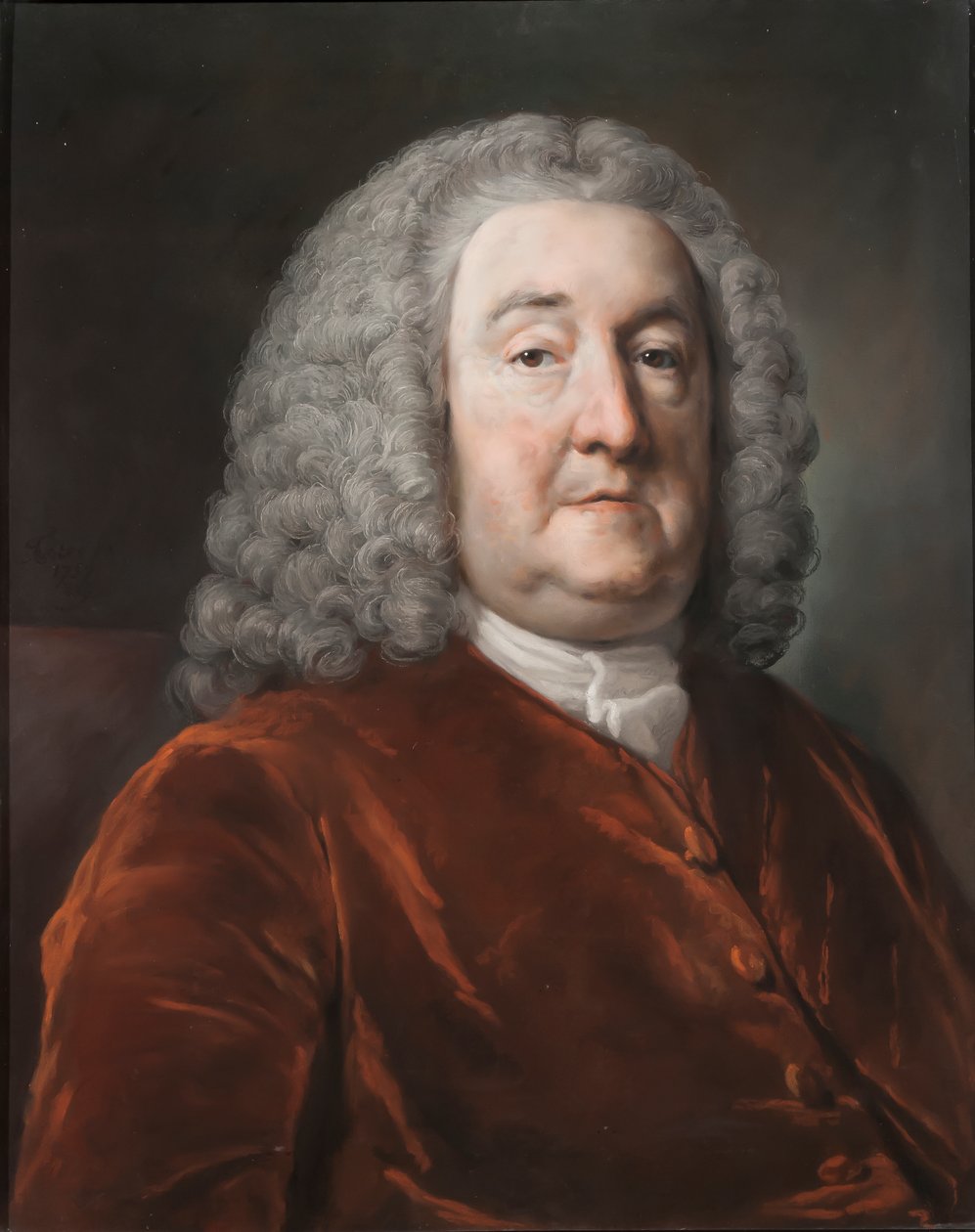Ritratto di Sir Edward Hulse, 1° Barone, 1757 da Francis Cotes