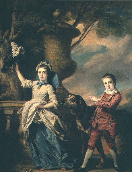 I figli di Sir Edward e Dame Ann Astley, 1767 da Francis Cotes