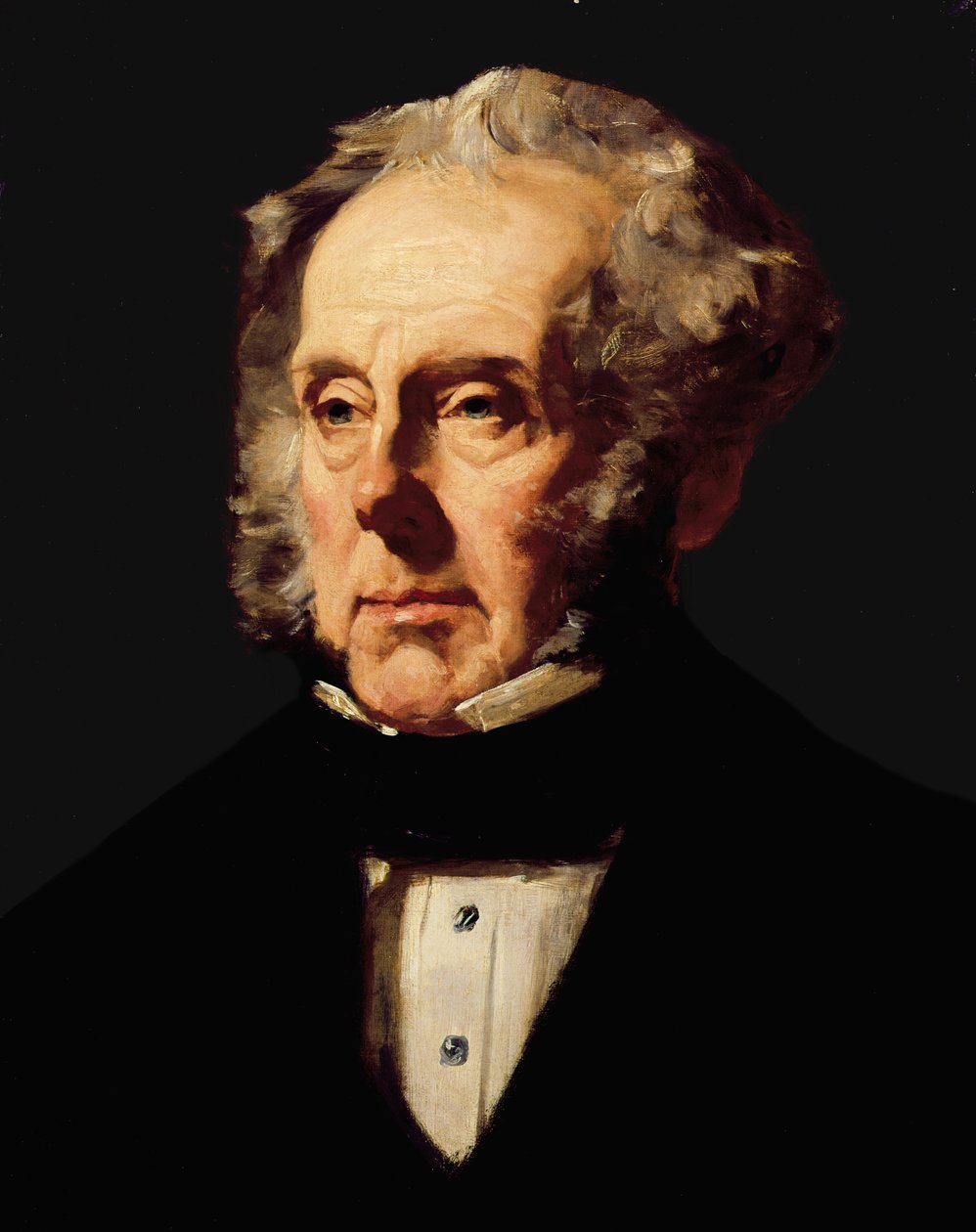 Henry John Temple, 3° Visconte Palmerston, c.1855 da Francis Cruikshank