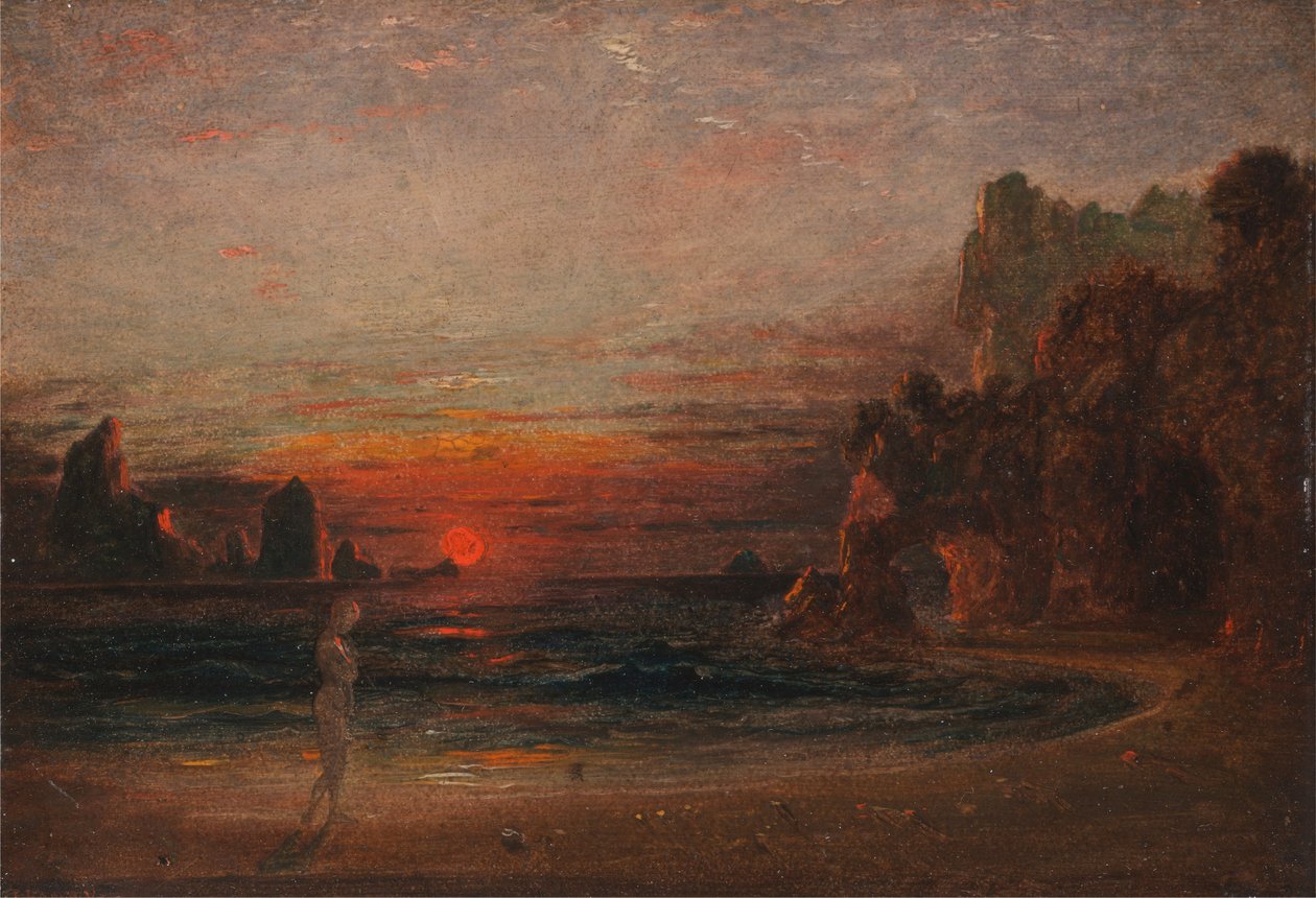 Studio per la "Grotta di Calipso". da Francis Danby