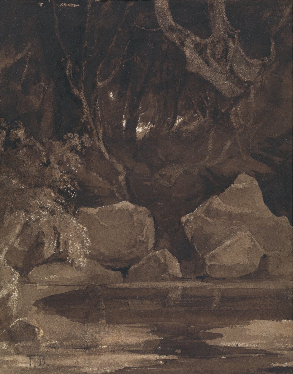 Il bosco infestato da Francis Danby