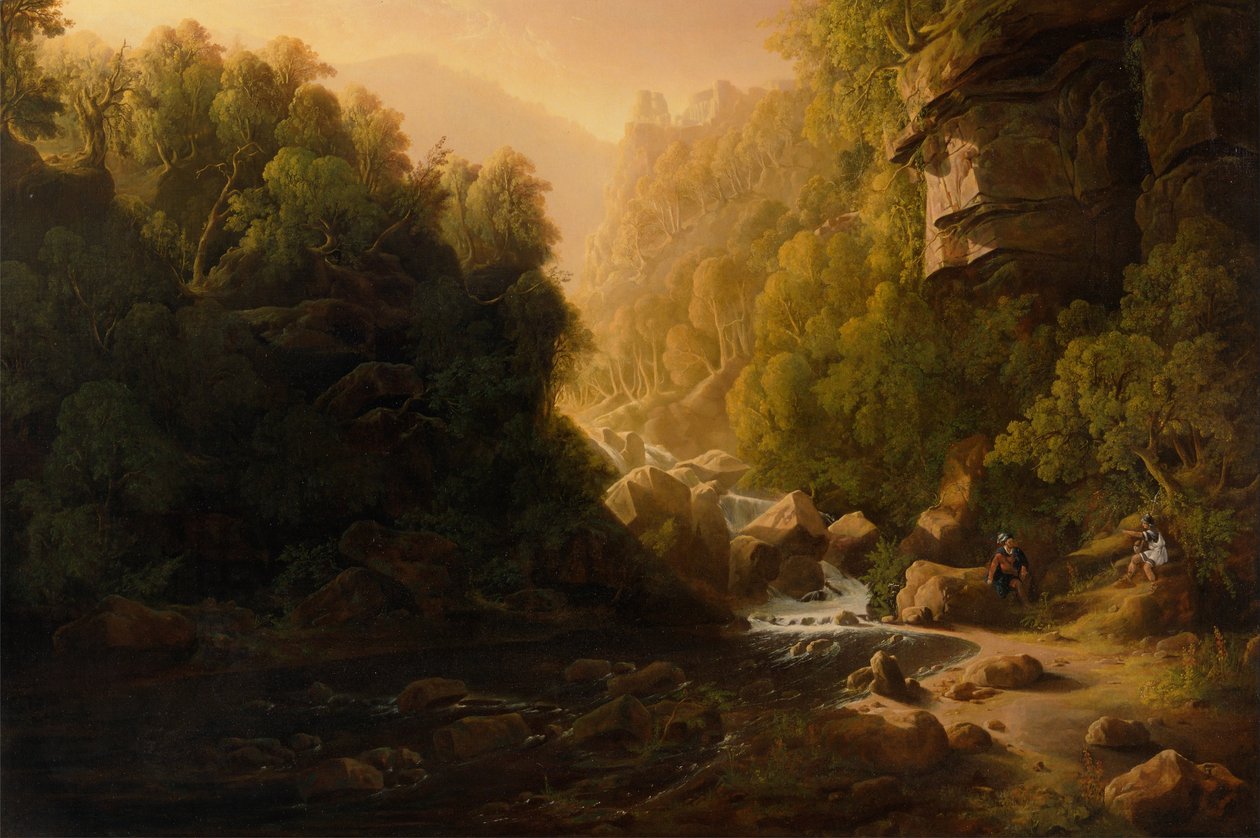 La montagna Torrent da Francis Danby
