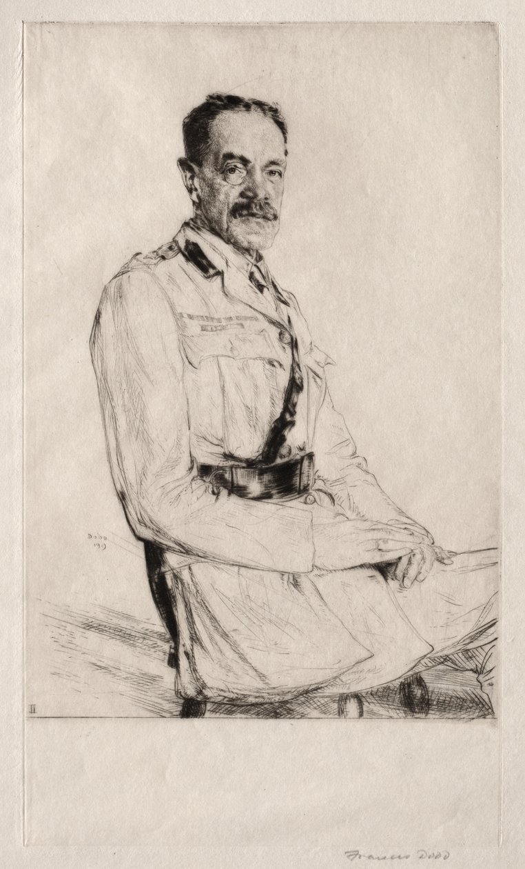 Maggior Generale Sir John Edward Cooper da Francis Dodd