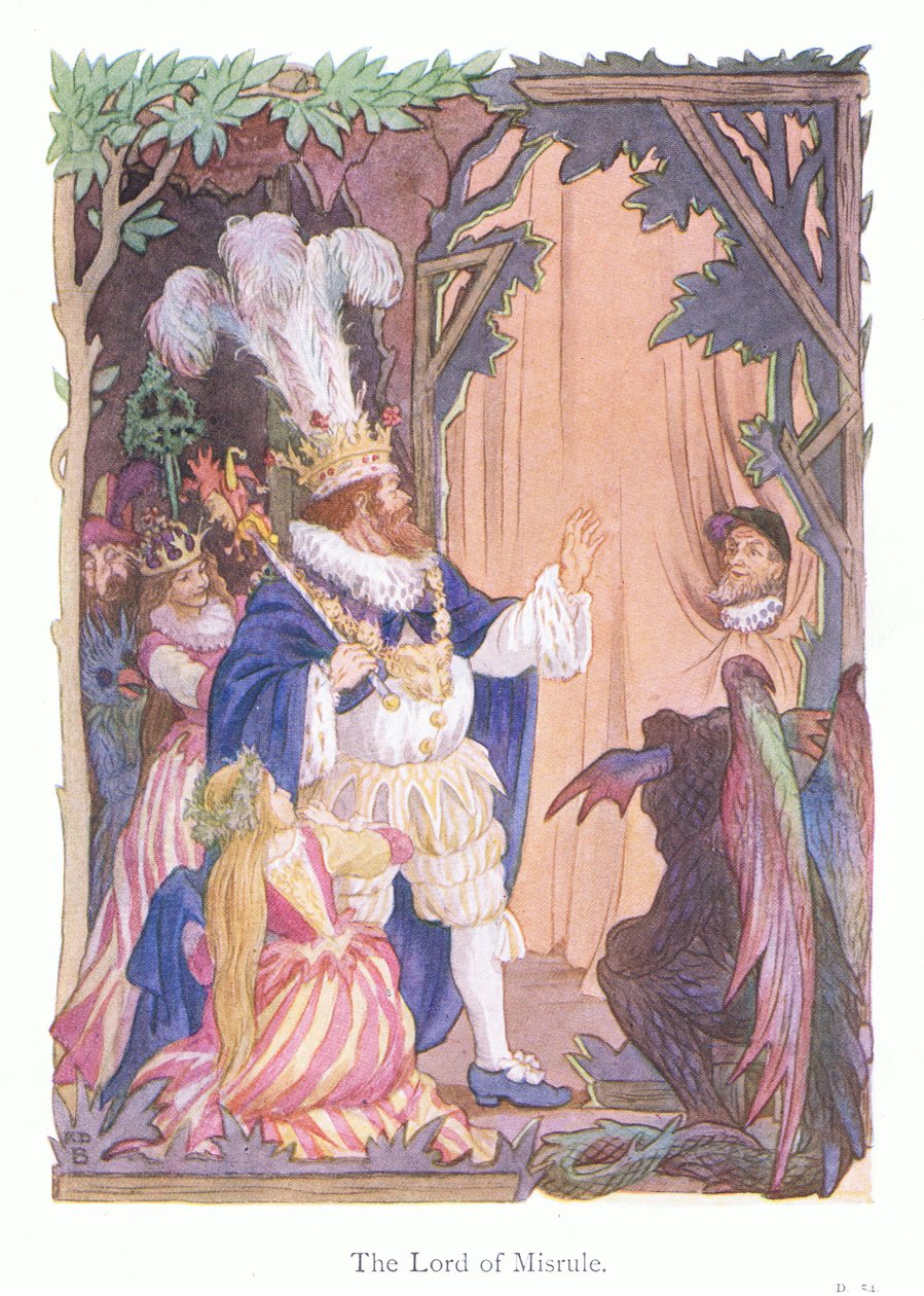Il signore del malgoverno (litografia a colori) da Francis Donkin Bedford