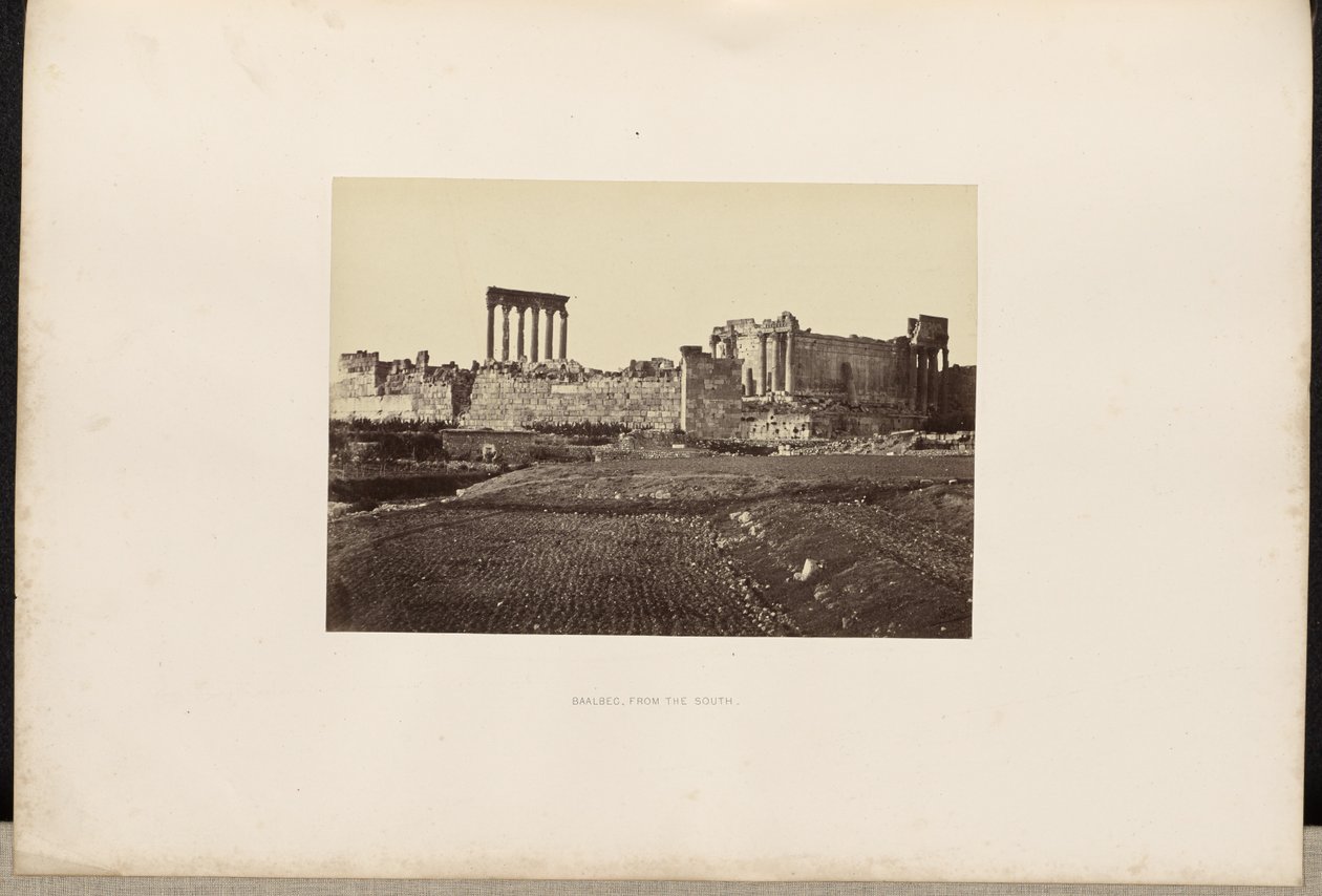 Baalbec, Dal Sud da Francis Frith