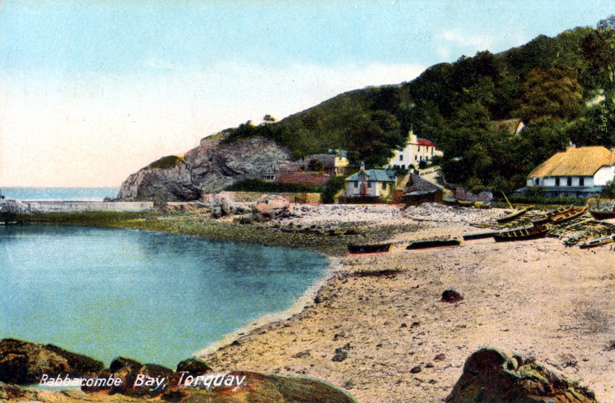 Baia di Babbacombe, Torquay, Devon, XX secolo da Francis Frith