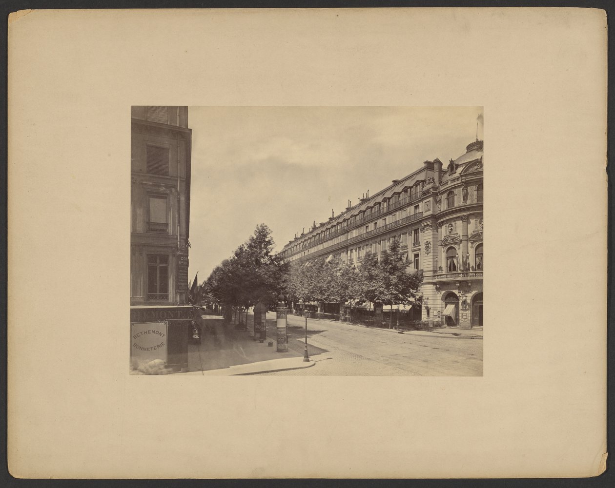 Boulevard des Capucines, angolo Rue Louis le Grand, Parigi da Francis Frith