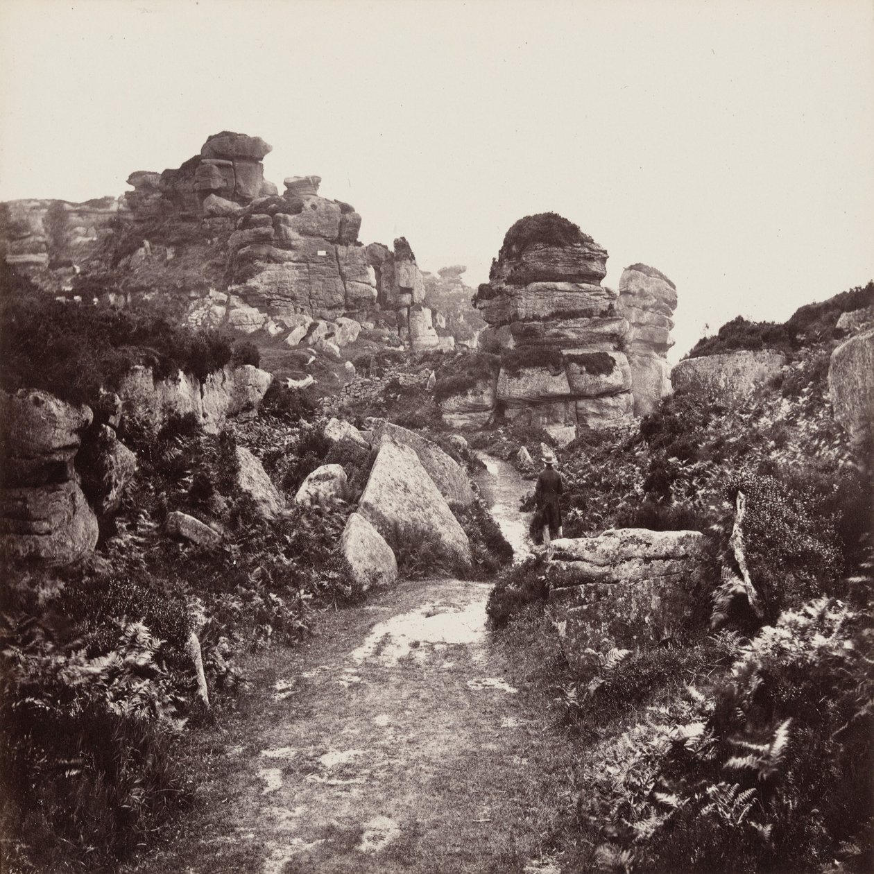 Rocce di Brimham, Yorkshire da Francis Frith