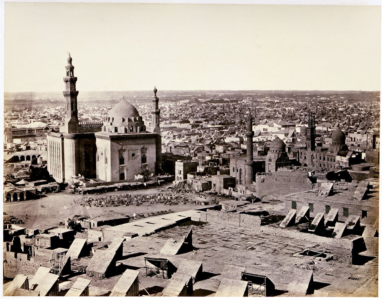 Il Cairo dalla Cittadella, prima veduta da Francis Frith