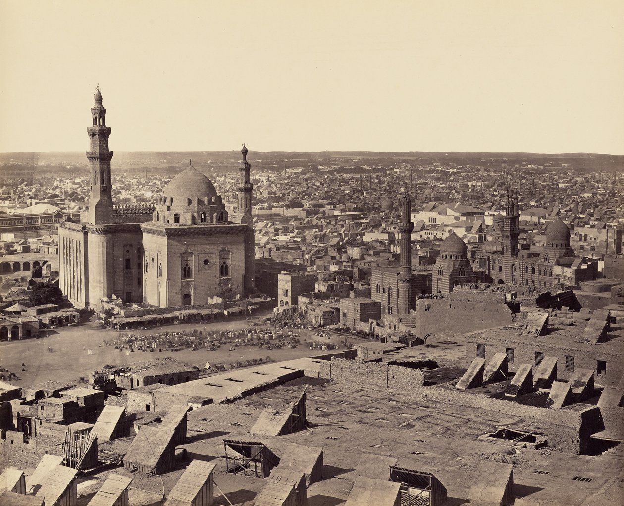 Il Cairo dalla Cittadella. Prima vista da Francis Frith