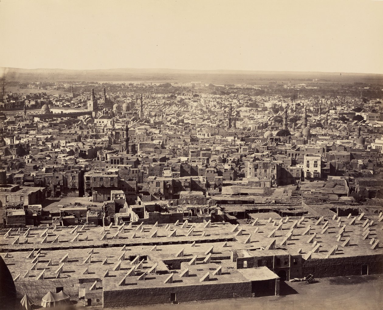 Il Cairo dalla cittadella. Seconda veduta da Francis Frith