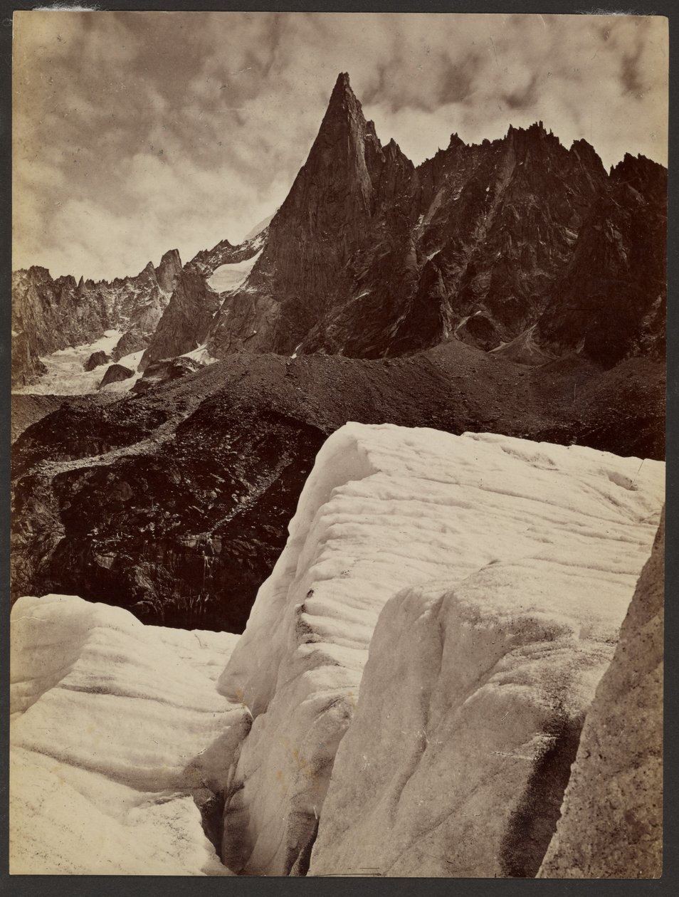 Chamounise, Aiguille du Dru da Francis Frith