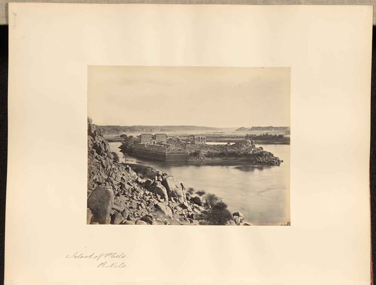 Isola di Philae, R. Nilo da Francis Frith