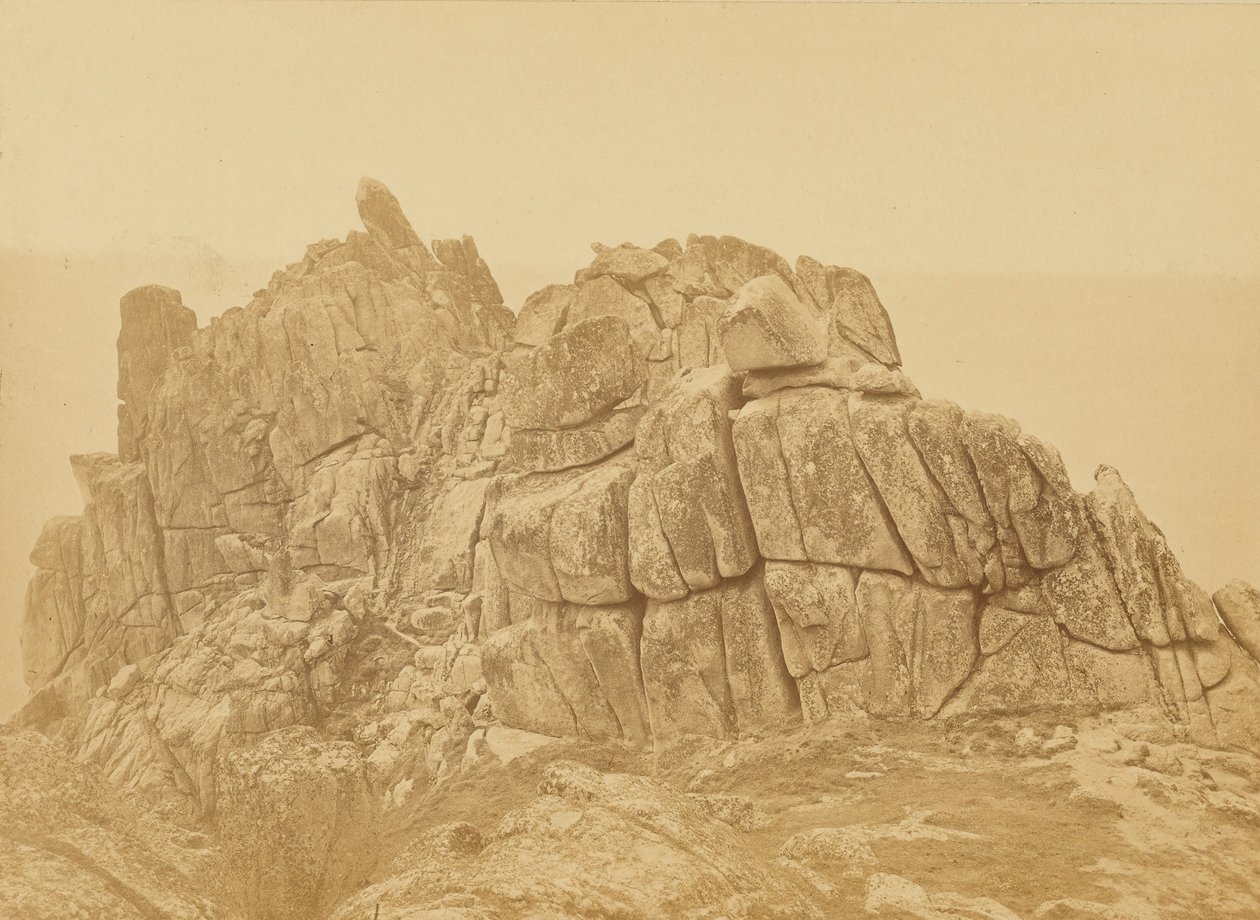 Roccia di Logan da Francis Frith