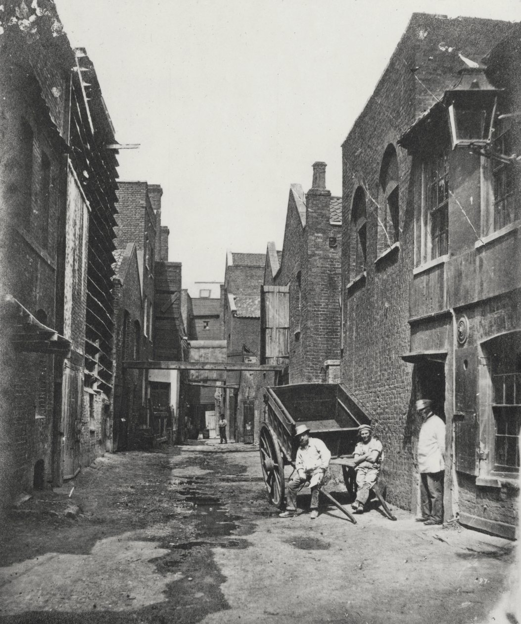 Lower Fore Street, Lambeth, c.1860 da Francis Frith