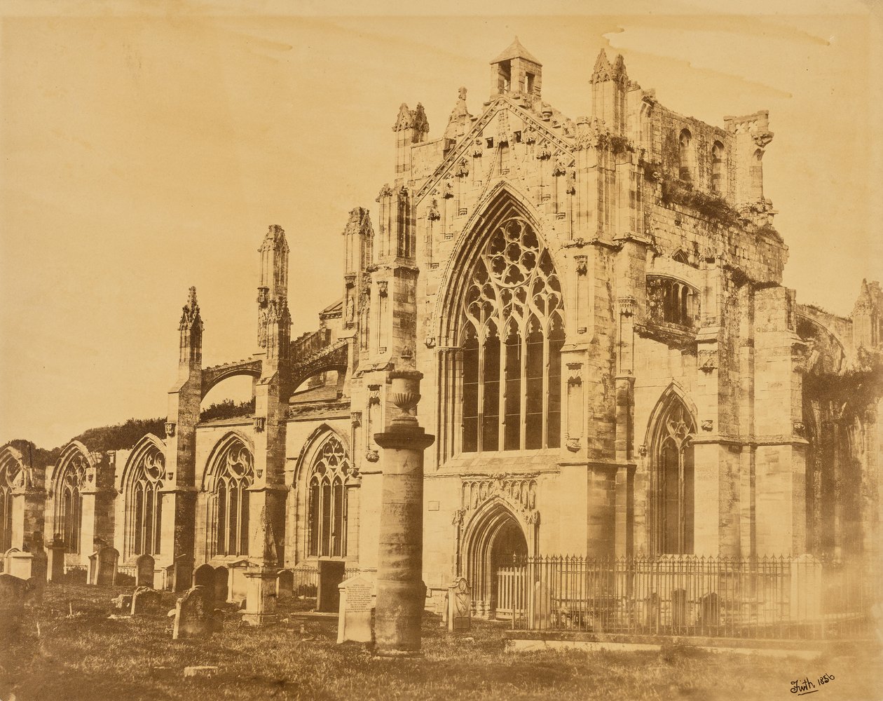 Abbazia di Melrose da Francis Frith