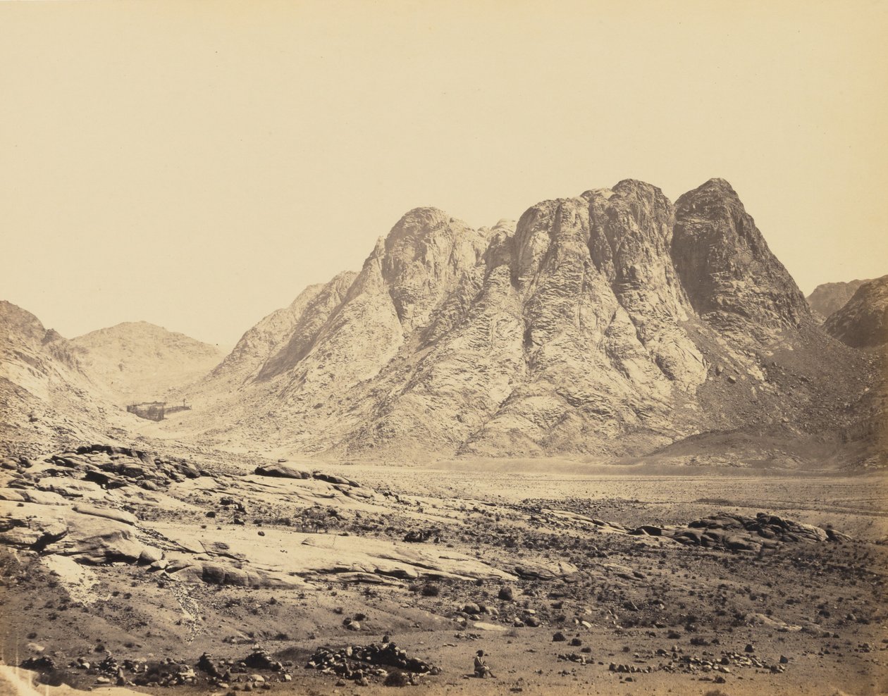 Monte Horeb, Sinai da Francis Frith
