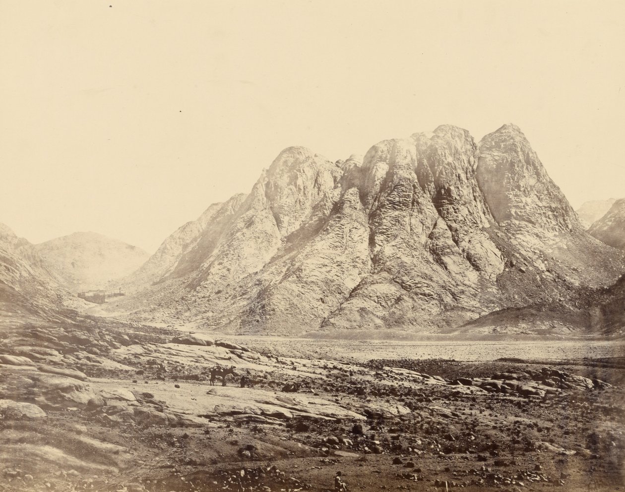 Monte Horeb, Sinai da Francis Frith