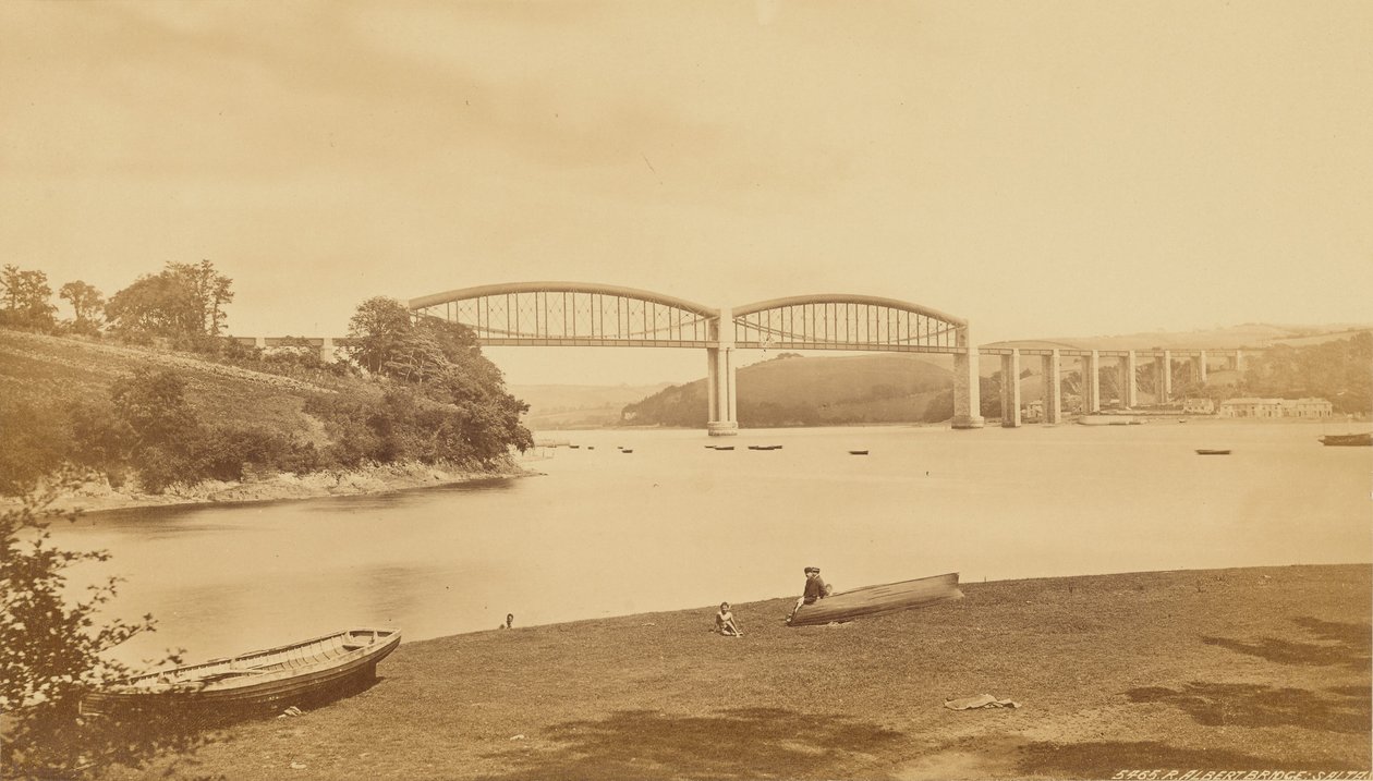 Ponte R. Albert, Saltash da Francis Frith