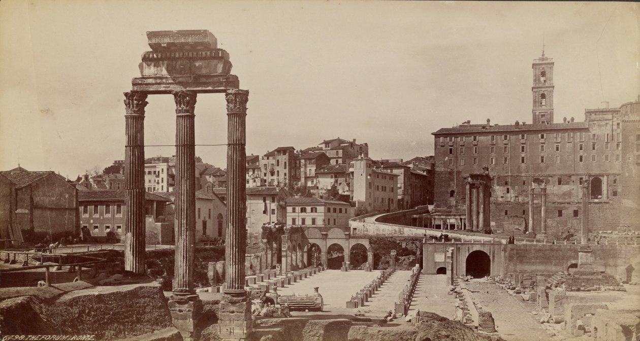 Il Foro, Roma da Francis Frith