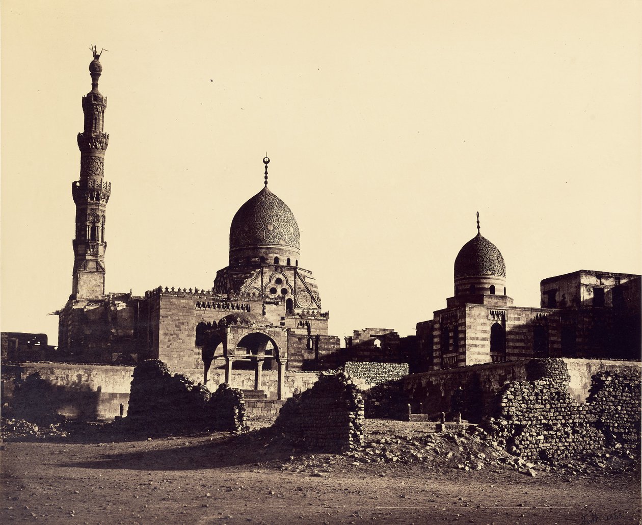 La moschea di Kaitbey da Francis Frith
