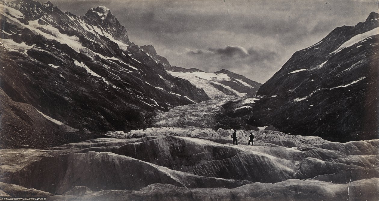 Lo Schriekhorn, Grindelwald da Francis Frith