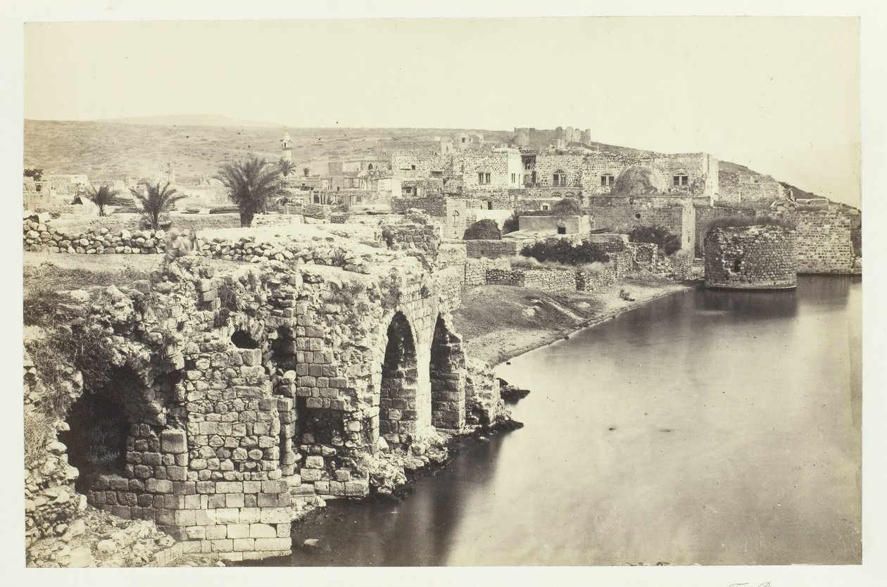 La città e il lago di Tiberiade, dal sud da Francis Frith