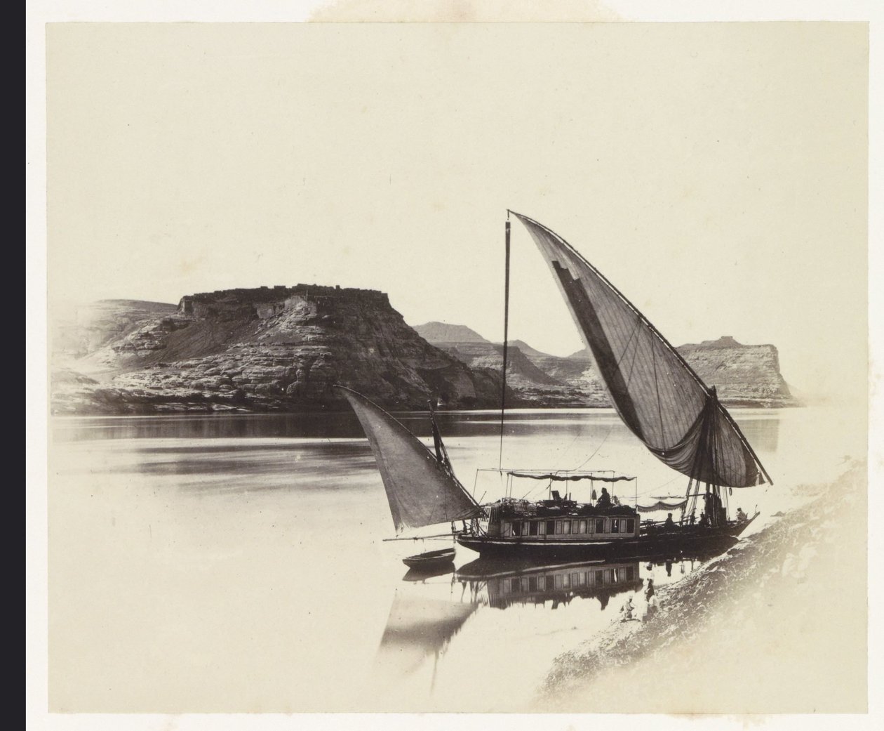 Traghetto presso Qasr Ibrim da Francis Frith