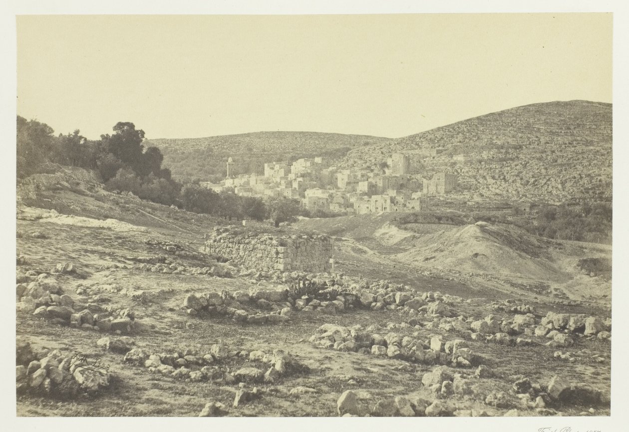 Vista su Hebron da Francis Frith