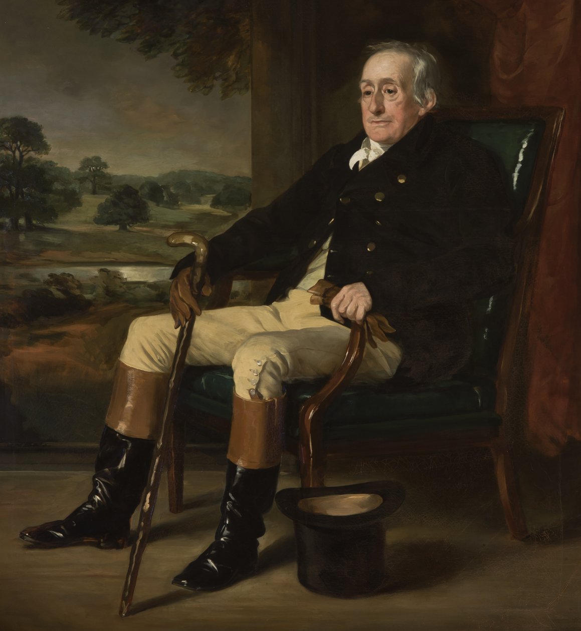 Ritratto di William Henry Cavendish-Bentinck-Scott, 4º Duca di Portland, 1852 da Francis Grant