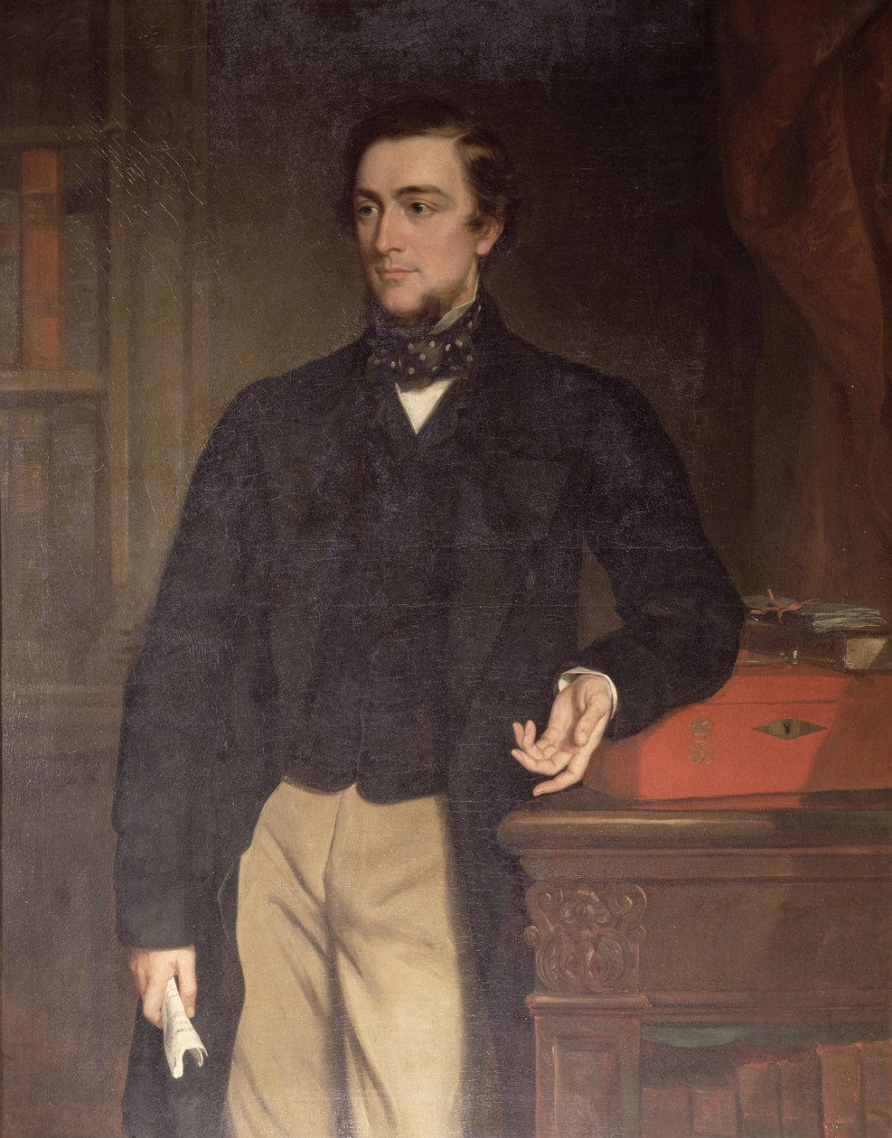 Sidney, Lord Herbert di Lea, 11º conte di Pembroke da Francis Grant