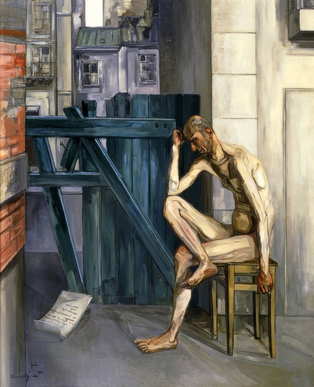 Giobbe, 1944 da Francis Gruber