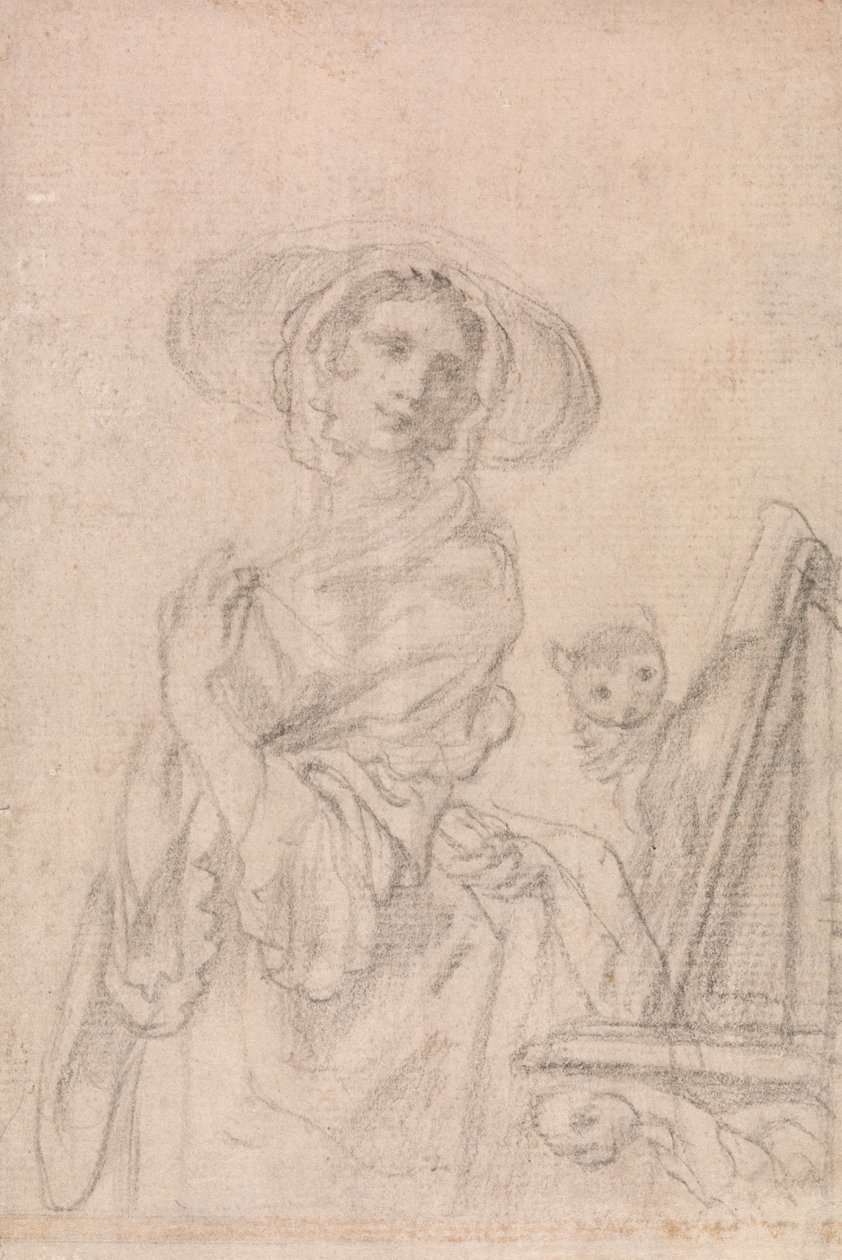 Uno studio per "La vista" (Uno dei cinque sensi) da Francis Hayman