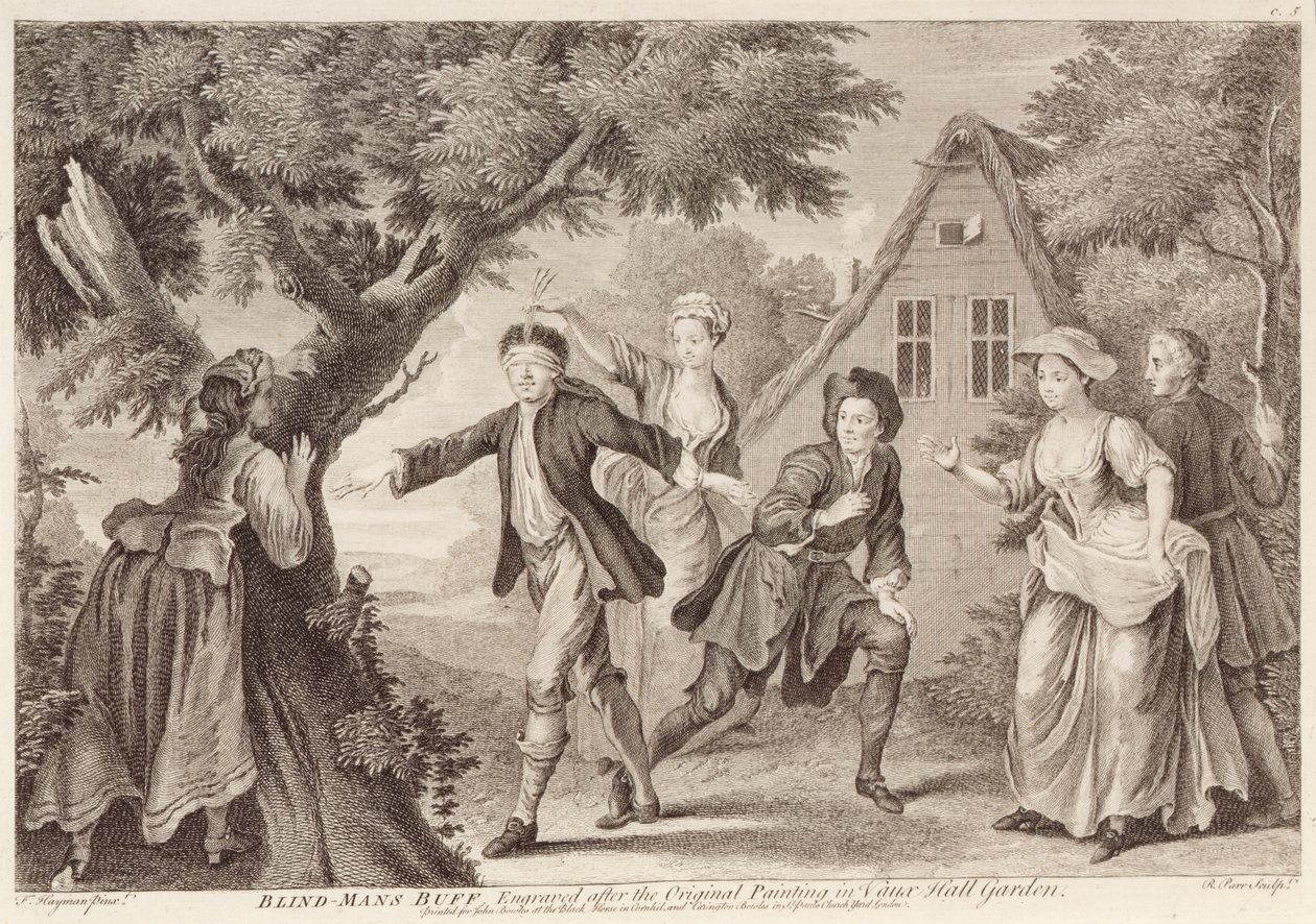 Blind-Mans Buff, inciso da Remi Parr da Francis Hayman