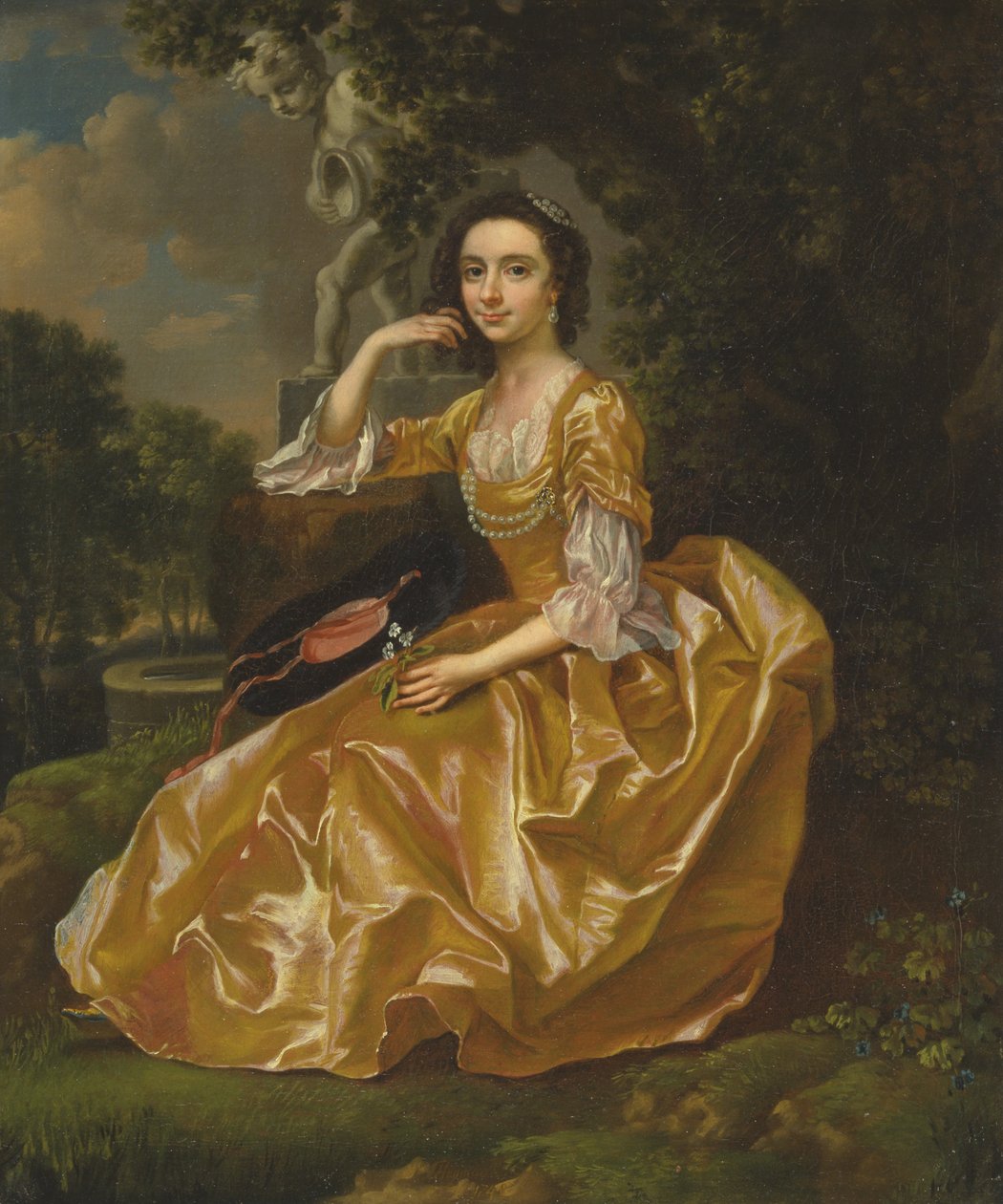 Signora Mary Chauncey da Francis Hayman
