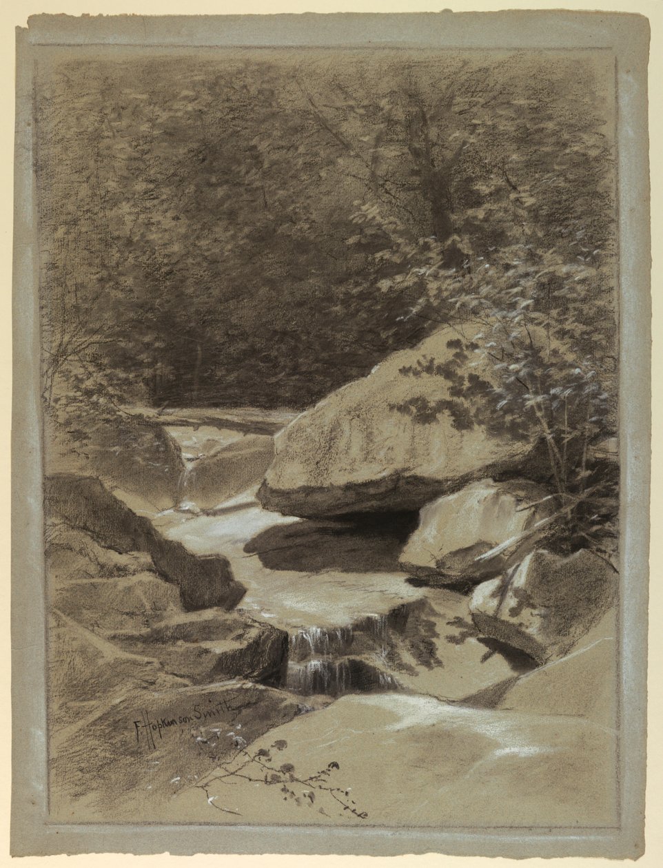 Un ruscello di montagna da Francis Hopkinson Smith