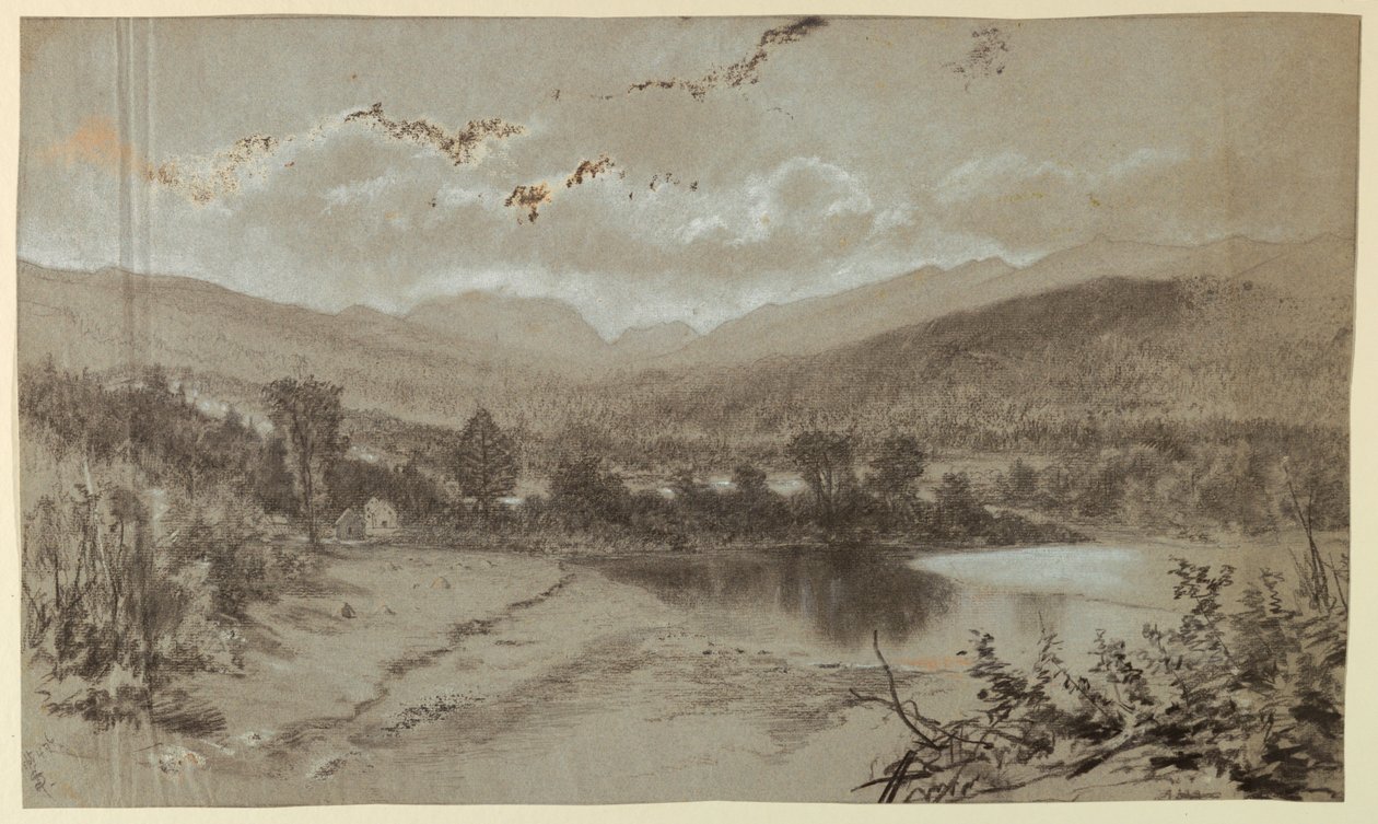 Paesaggio con tre edifici da Francis Hopkinson Smith