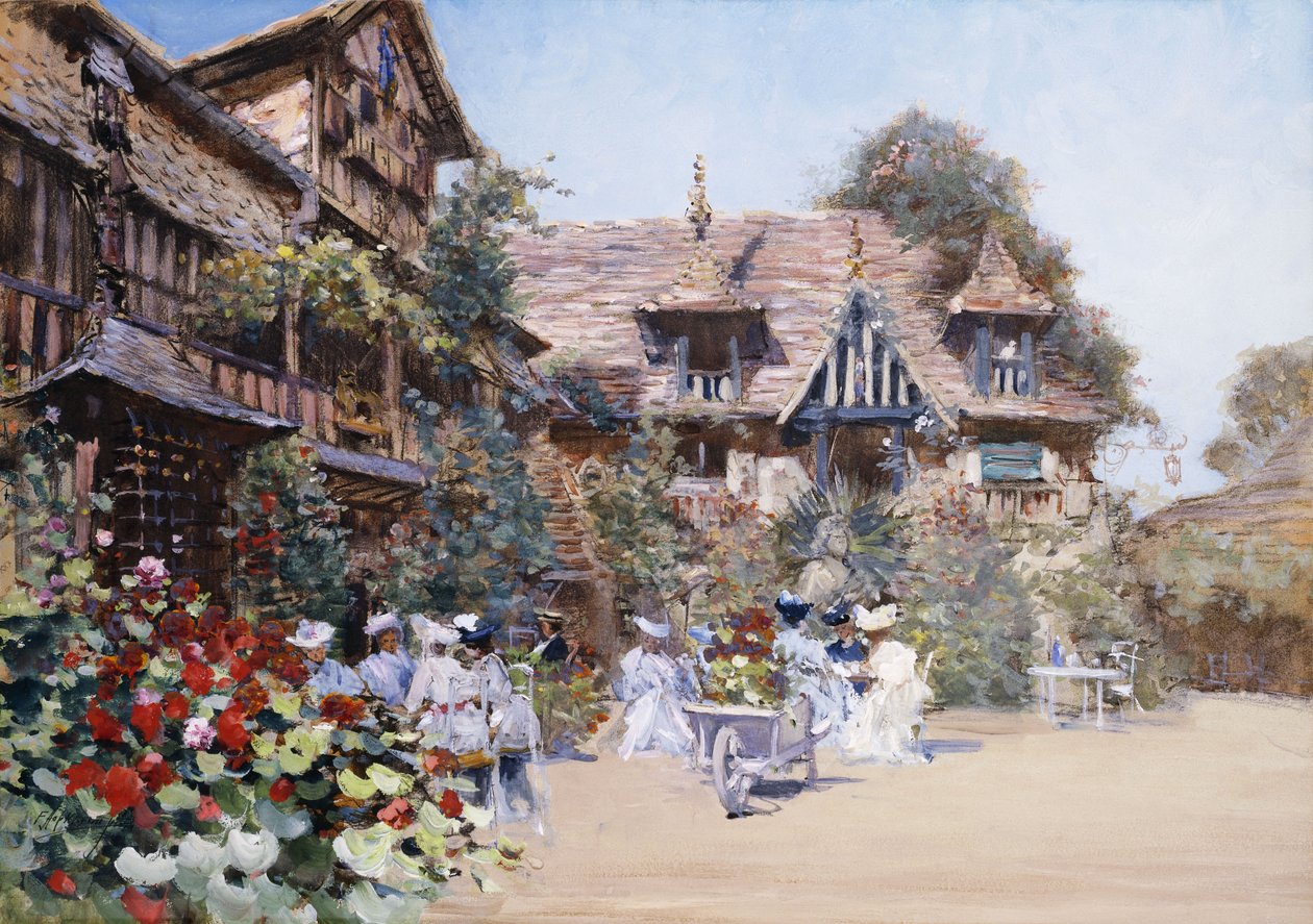 Pranzo alla locanda, 1881 da Francis Hopkinson Smith