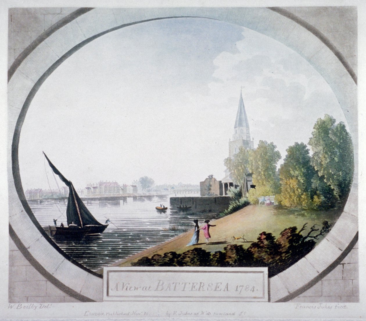 Una Vista a Battersea da Francis Jukes
