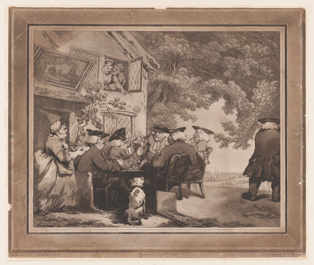Parroci bagnati da Francis Jukes