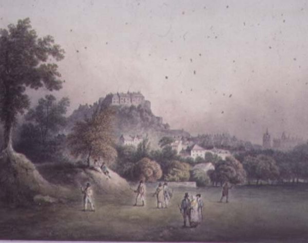 Edimburgo dai Bruntsfield Golf Links da Francis Nicholson