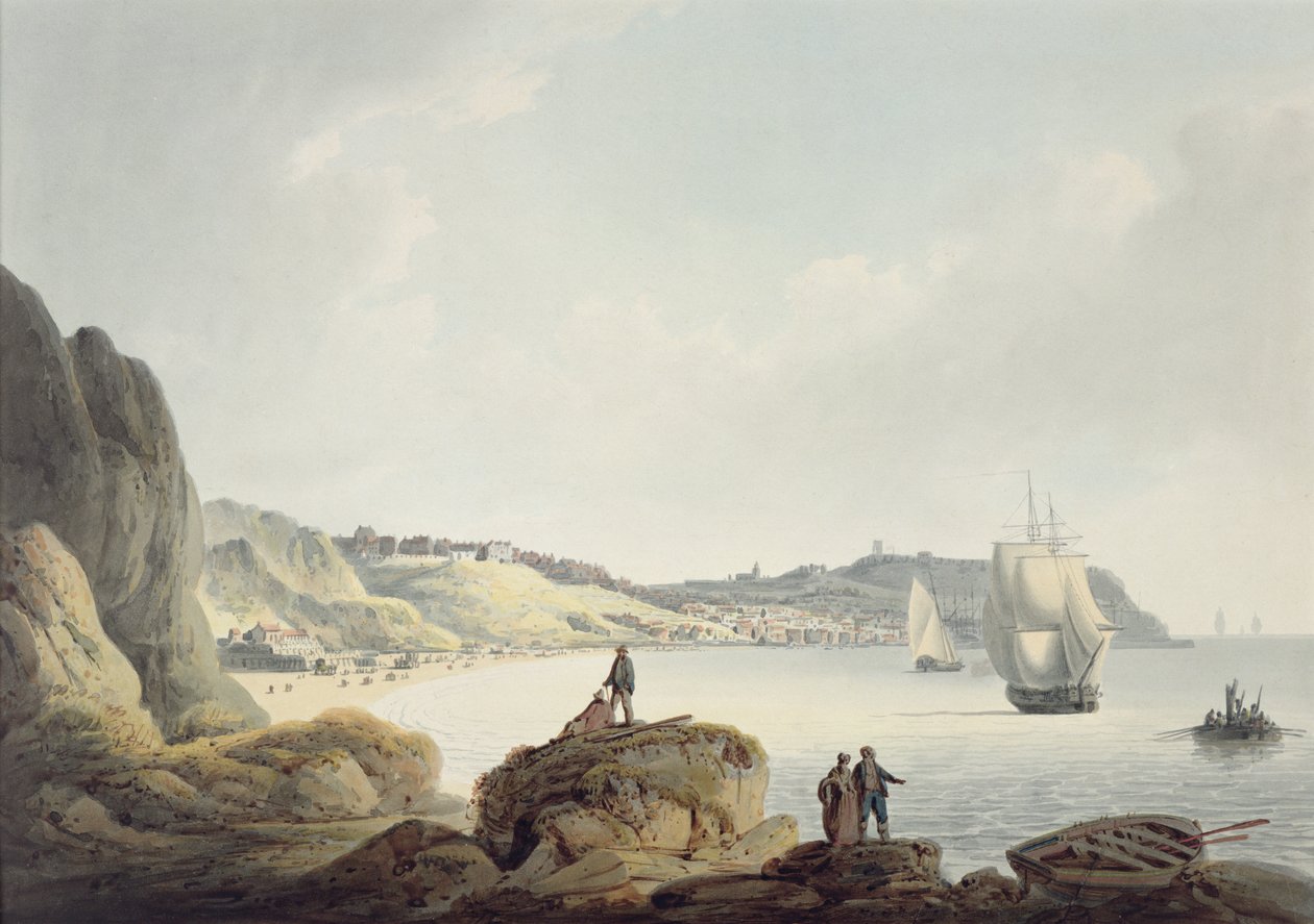 Scarborough, c.1820 da Francis Nicholson