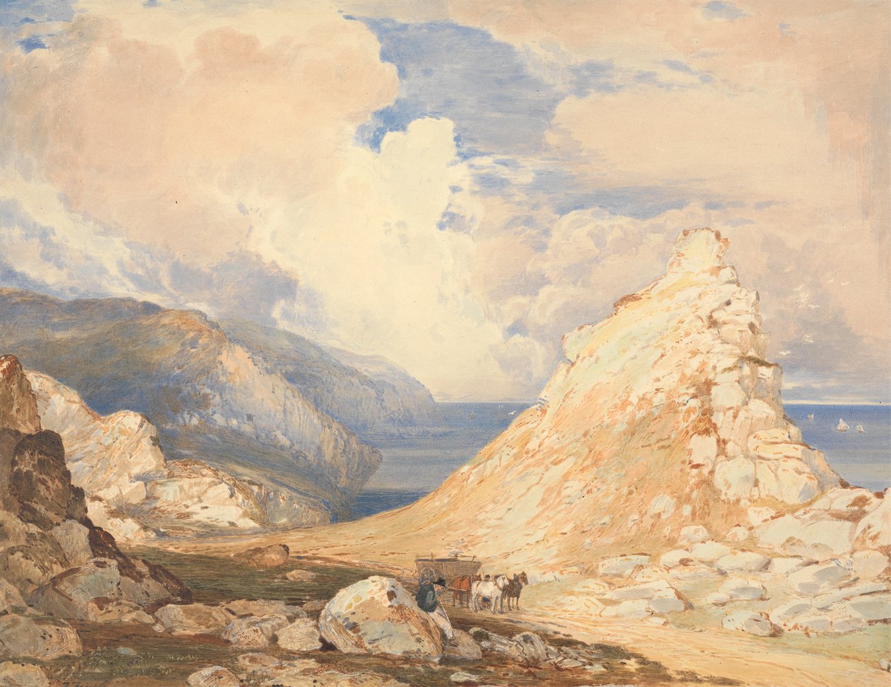 Valle delle Rocce, Lynton, North Devon da Francis Oliver Finch