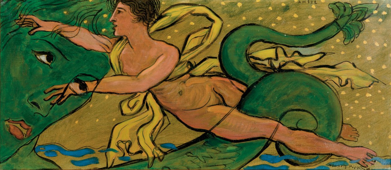 Amsel, 1929-1930 circa (olio su tela) da Francis Picabia