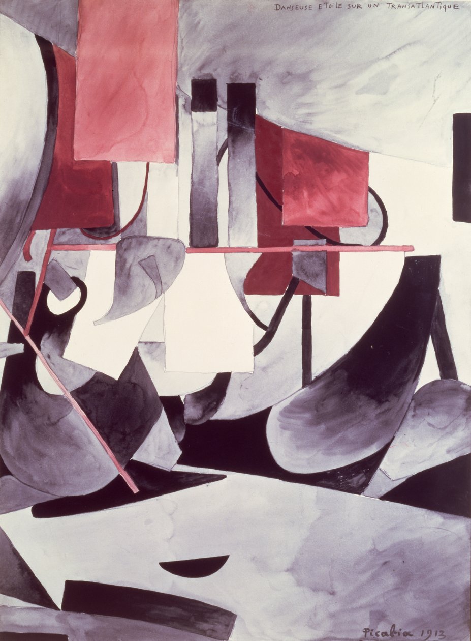 Ballerina su un transatlantico da Francis Picabia