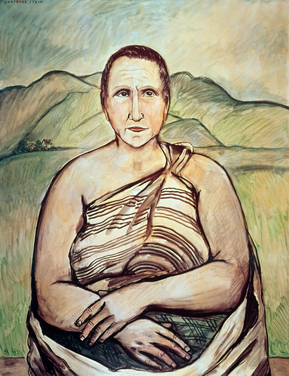 Gertrude Stein (1874-1946) (olio su tela) da Francis Picabia