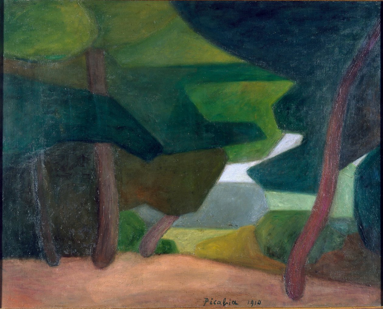 Paesaggio Cassis da Francis Picabia