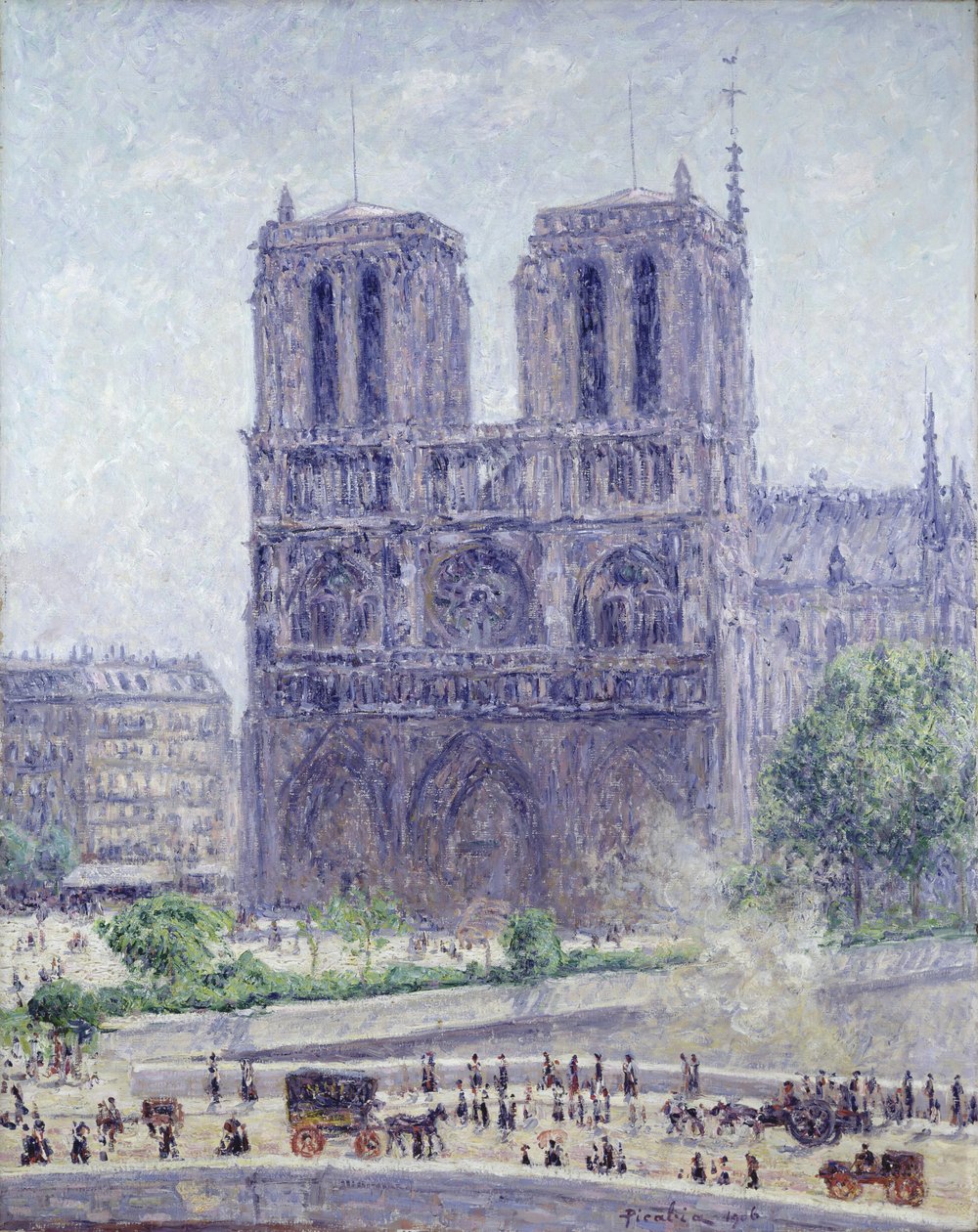 Notre Dame al sole del mattino da Francis Picabia