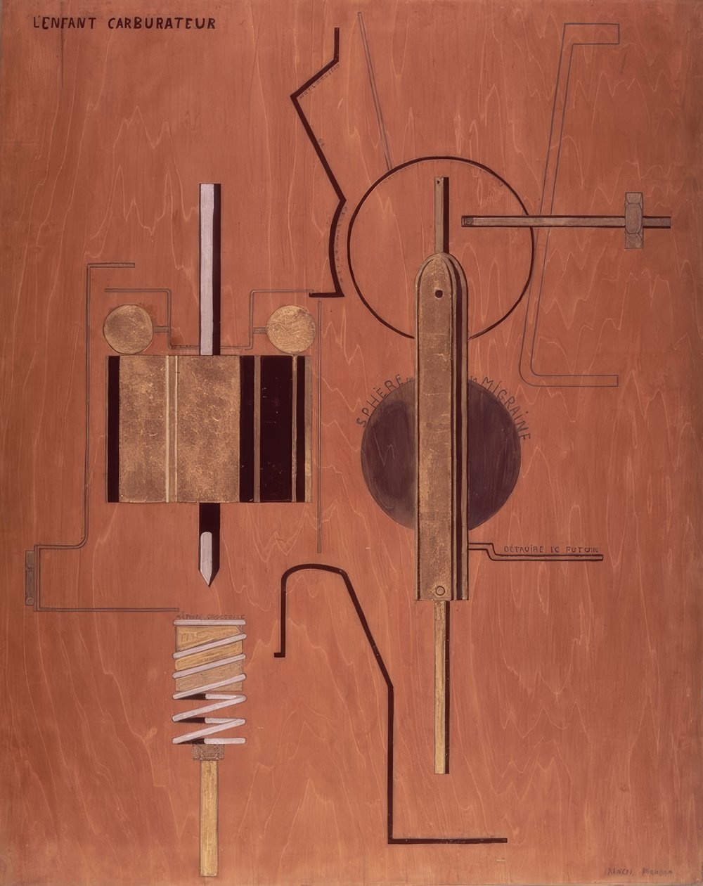 Il carburatore per bambini da Francis Picabia