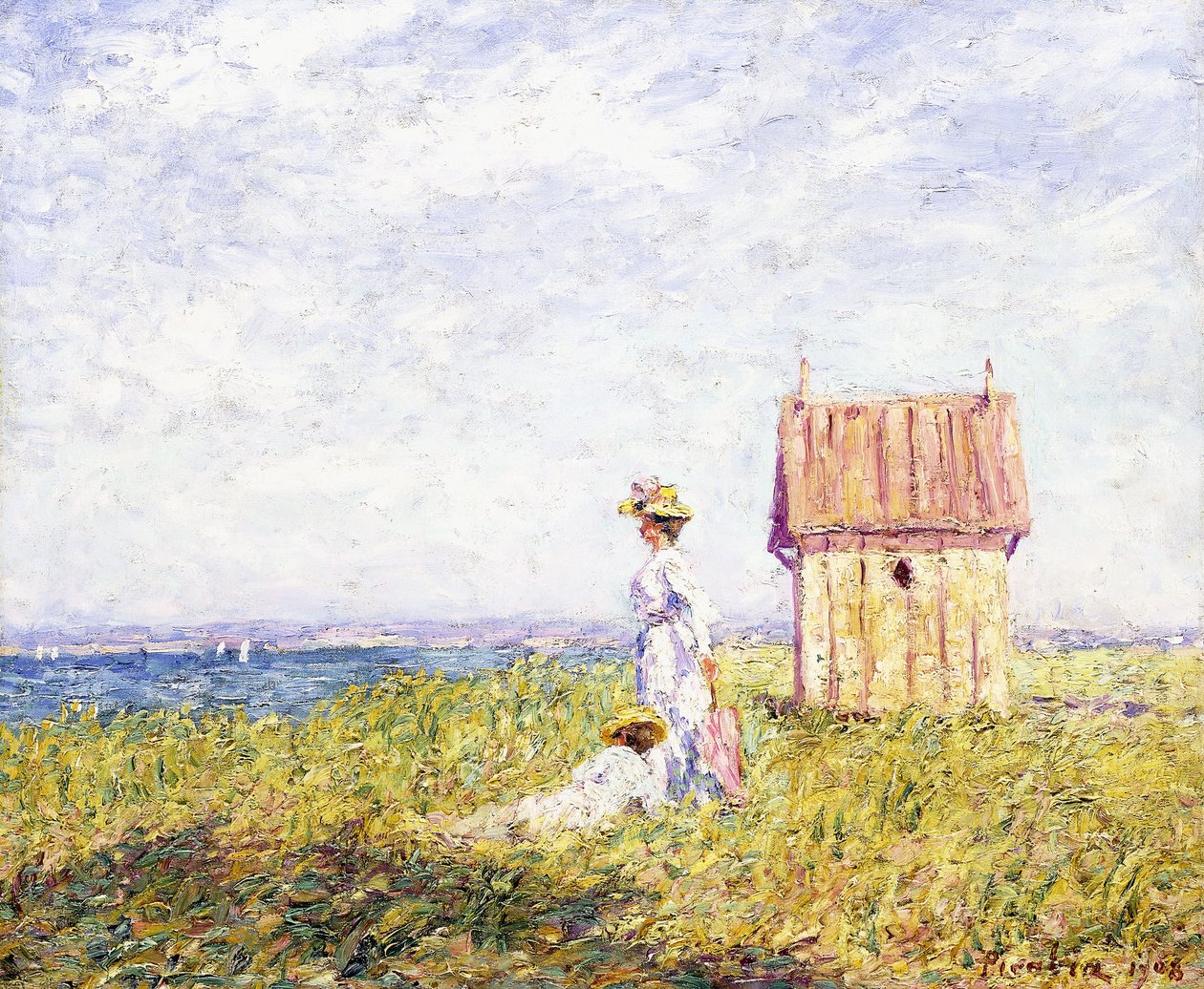 Due donne in riva al mare da Francis Picabia